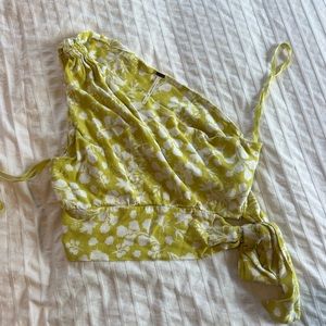 Free people one shoulder top